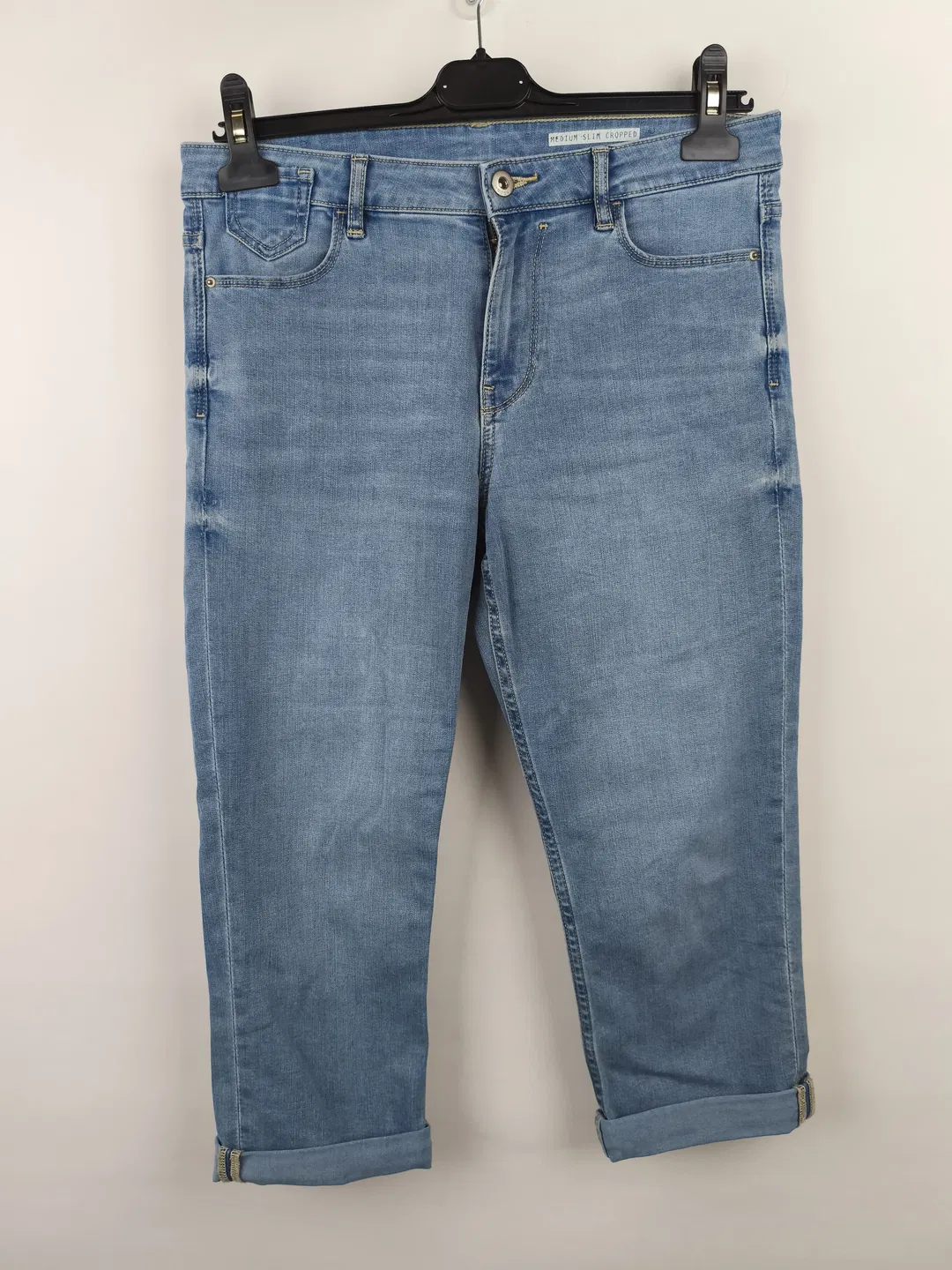 edc, Damenjeans 3/4 Länge, Kurzgrösse 27 - Bild 4