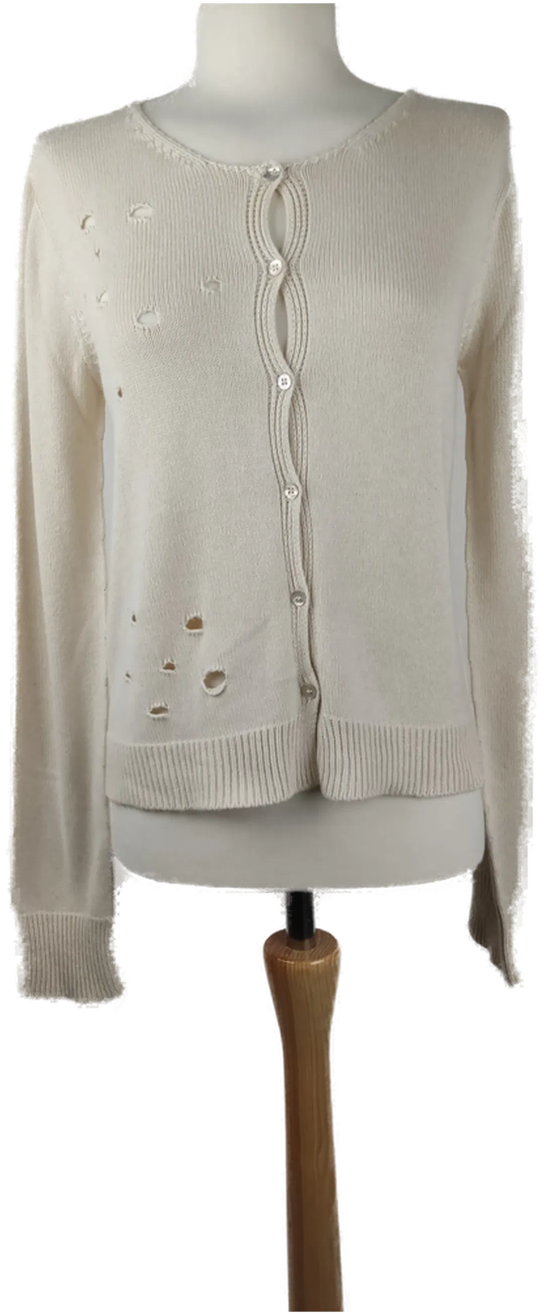 Damenweste in Strickoptik beige - M/38 - Bild 1