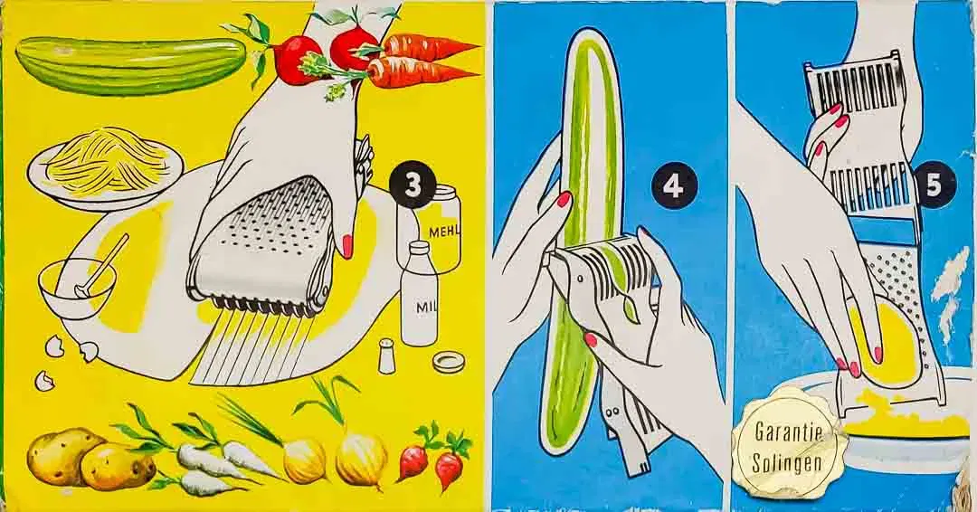 Küchen-Robot Diogenes Hobel & Schneideroller (DDR) - Bild 1