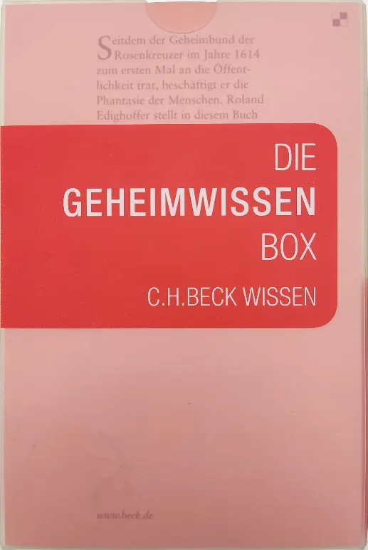 Die Geheimwissen Box - Helmut Reinalter, Roland Edighoffer, Christoph Auffarth, Wolfgang Behringer, Gerd Schwerhoff – Bild 3