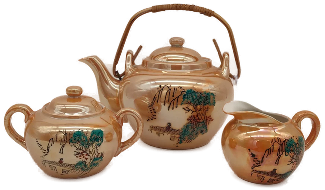 Chinesisches Kaffeegeschirr Sonstige Gold | Orientalischer Glanz - Bild 4