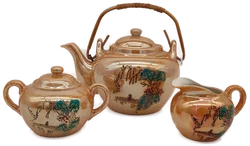 Chinesisches Kaffeegeschirr Sonstige Gold | Orientalischer Glanz - Bild 1