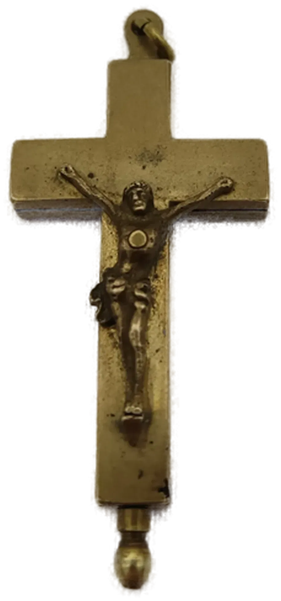 Aufklappbarer Anhänger mit Jesuskreuz  - Bild 1