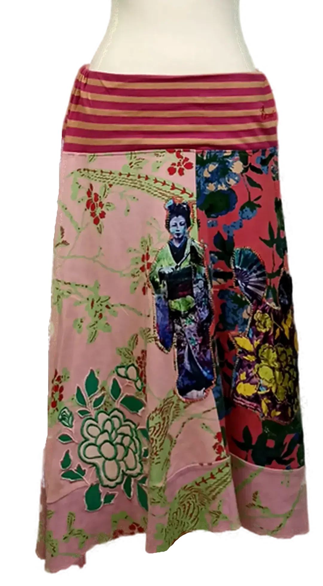 Desigual Damen Midirock mehrfarbig gemustert Gr. XL - Bild 4