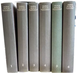 Wilhelm Busch Gesamte Werke in sechs Bänden (1986) - Hardcover - Bild 1