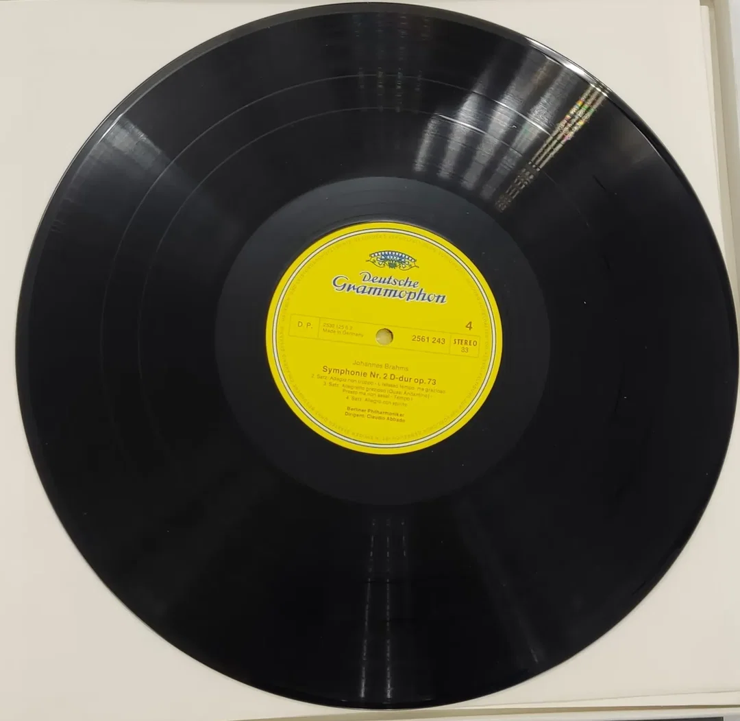Vinyl 4 Stück Schallplatten Claudio Annado dirigiert Johannes Brahms 4 Symphonies – Bild 4