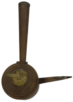 Kaffeekanne aus Messing mit Deckel, Höhe 17cm – Vorschau 3