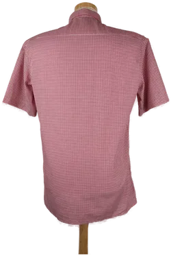 Eterna Herrenhemd kurzarm kariert - 40/ 15 3/4 - Bild 2