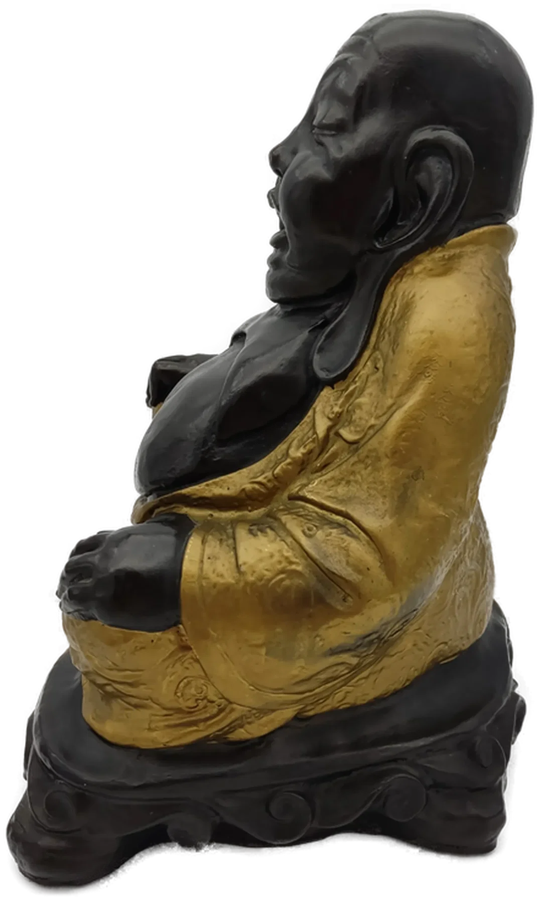 Sitzende Buddha-Statue, Kunststoff | Zen-Dekor – Bild 6