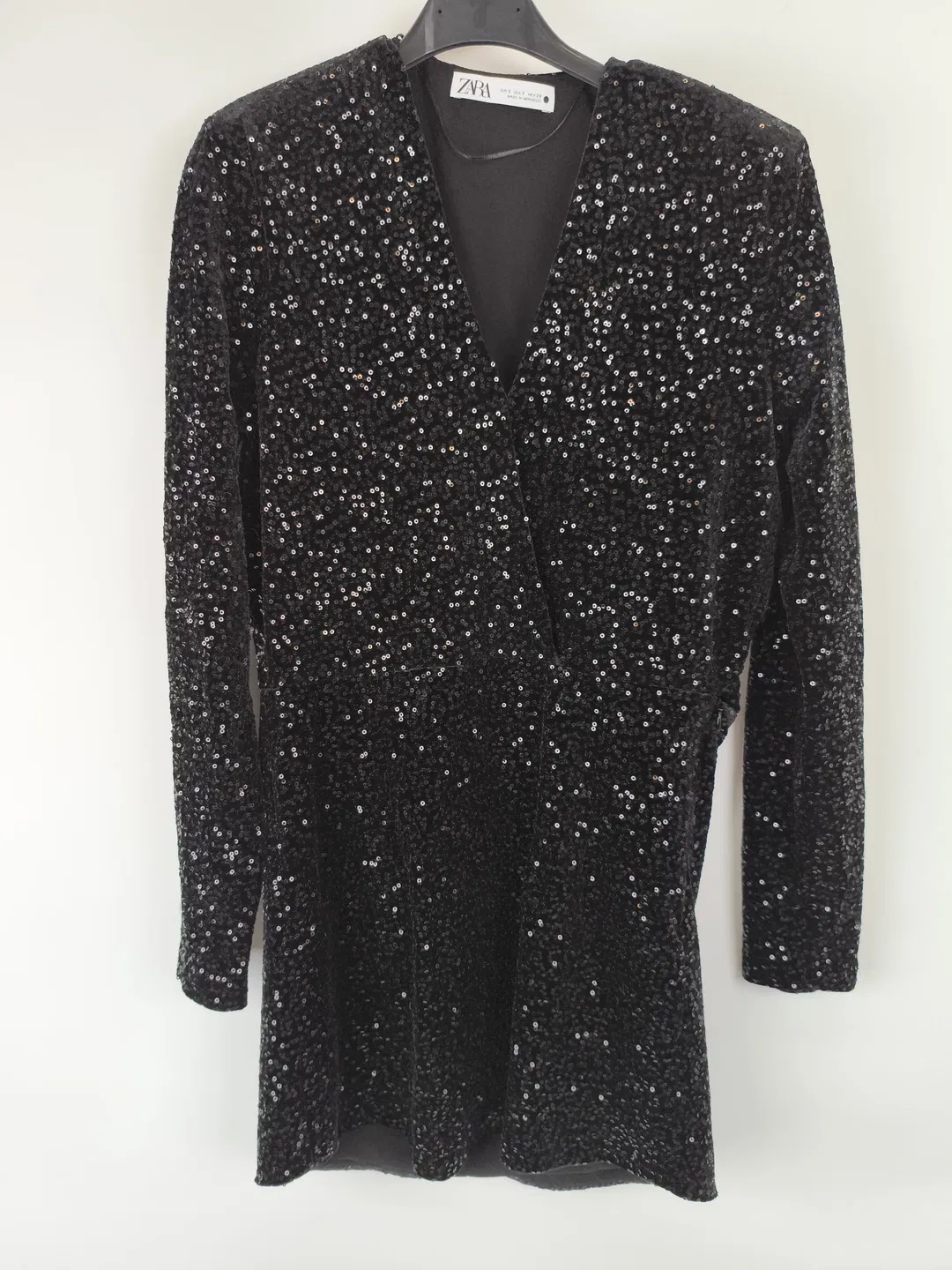 Zara Damenkleid Pailetten Gr. S - Bild 4