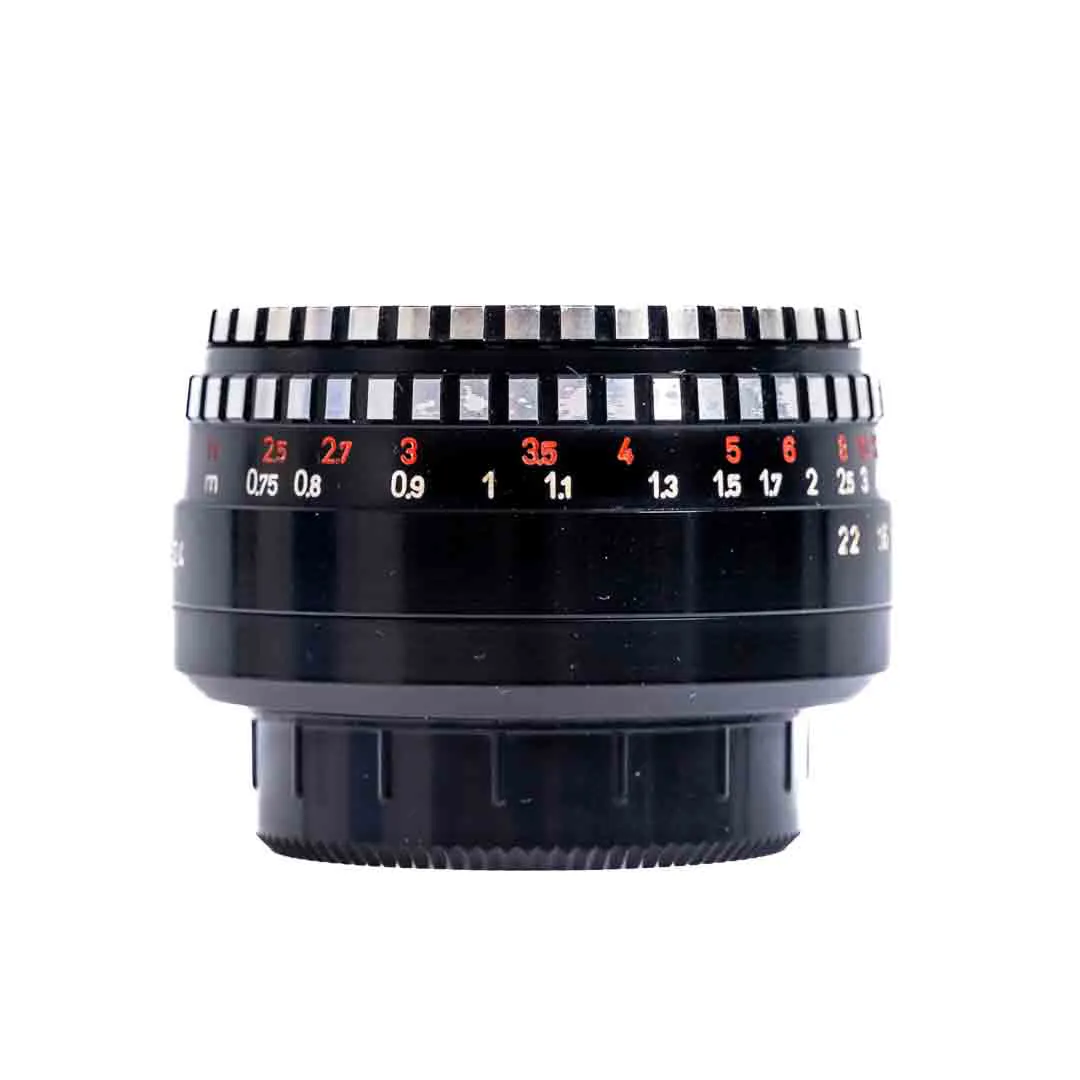 Objektiv Meyer Optik Görlitz Domiplan 2.8/50mm für M42 – Bild 2