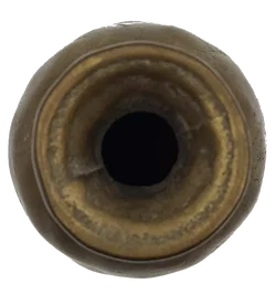 Vintage Deko-Vase aus massivem Messing – Vorschau 6
