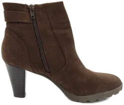 Damen Stiefeletten  Rauhleder braun - Gr. 39 - Bild 1
