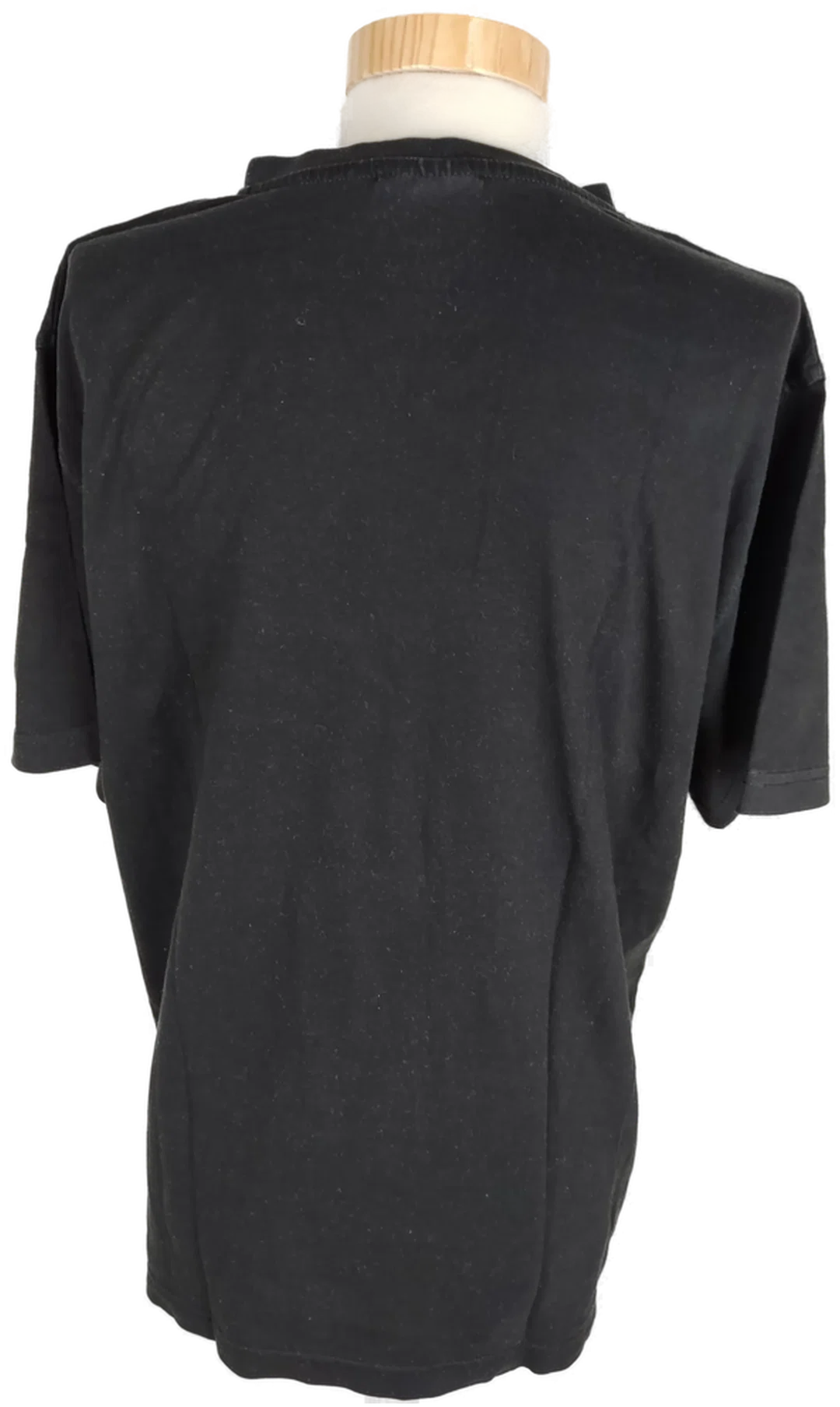 T-Shirt "Southern Menswear", kurzarm mit V-Ausschnitt, schwarz, Größe S/48 – Bild 3