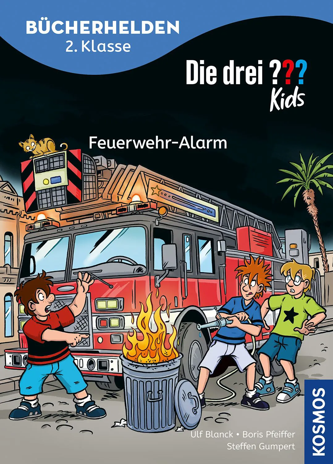 Die drei ??? Kids, Bücherhelden 2. Klasse, Feuerwehr-Alarm - Ulf Blanck,Boris Pfeiffer – Bild 1