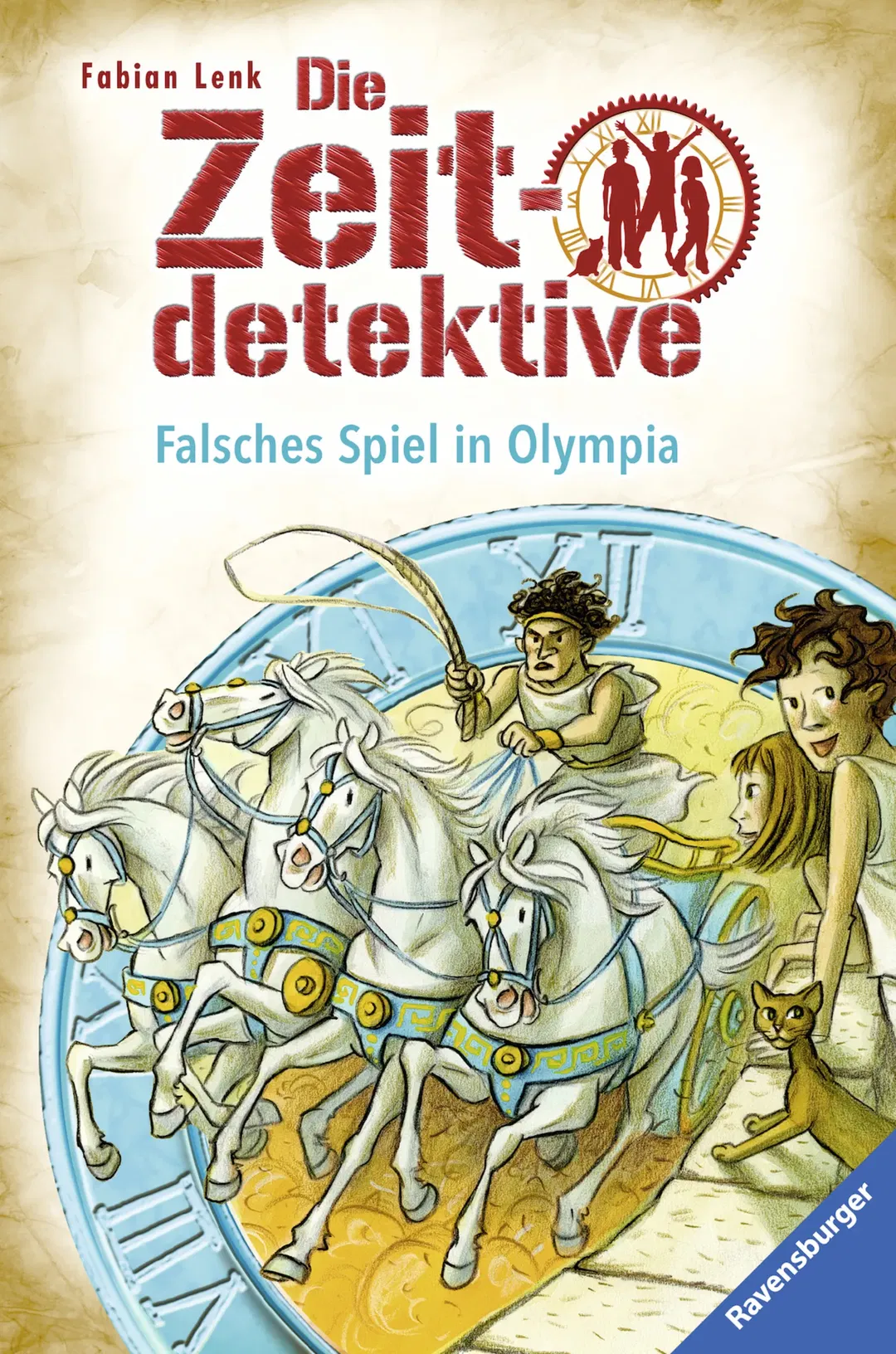 Die Zeitdetektive, Band 10: Falsches Spiel in Olympia - Fabian Lenk (Cover nicht ident, ältere Auflage) - Bild 2
