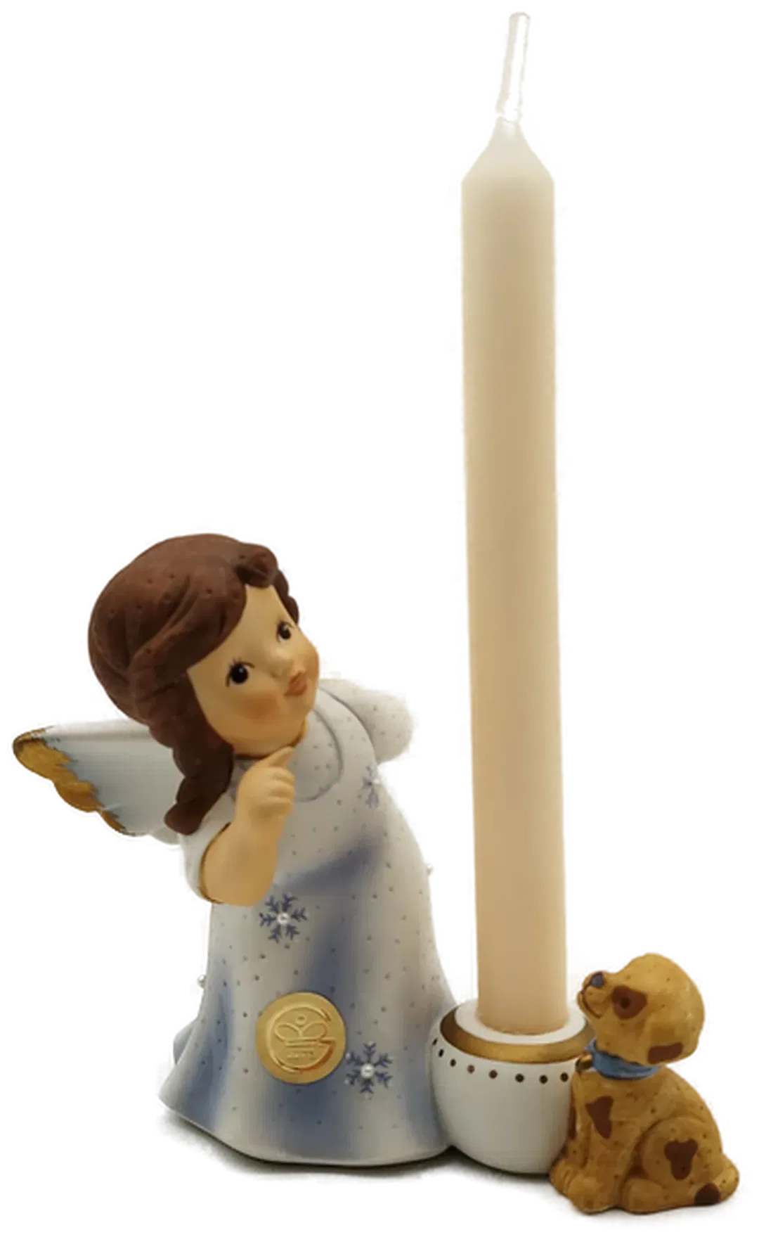 Goebel Porzellan - Schutzengel Kerzenständer - 9,5cm - Bild 4