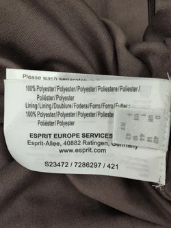 Damenkleid Esprit Minikleid Polyester Unifarben | Sommerleicht – Vorschau 5