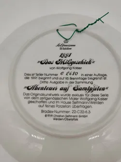 Seltmann Weiden-Sammelteller mit Katzen / Set aus 3 Stück - Bild 6