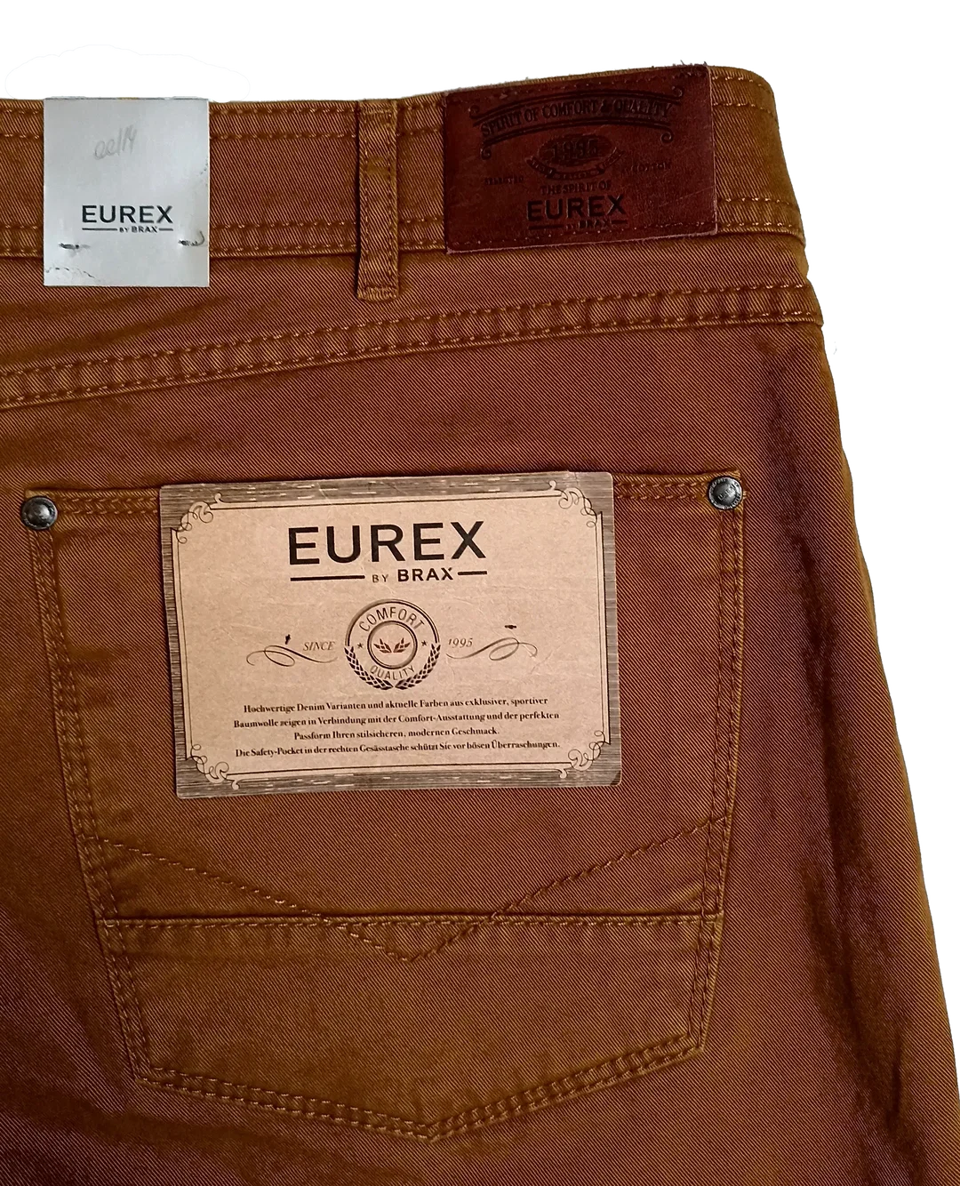 Eurex by Brax Herren Jeans goldbraun Gr. 29U – Bild 4