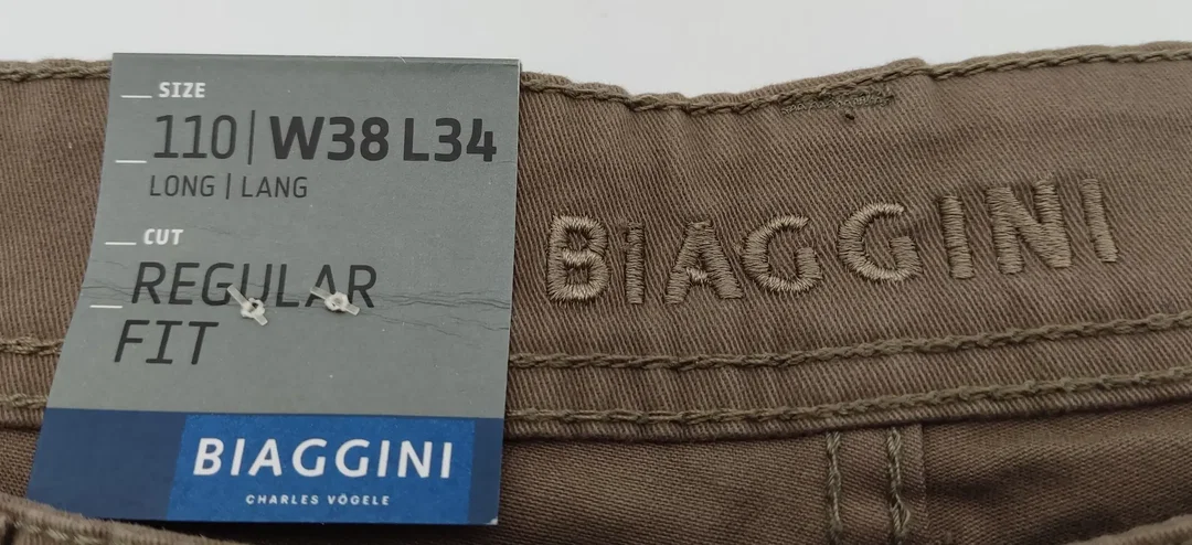 Biaggini Herren Hose braun - W38 L34 – Bild 3
