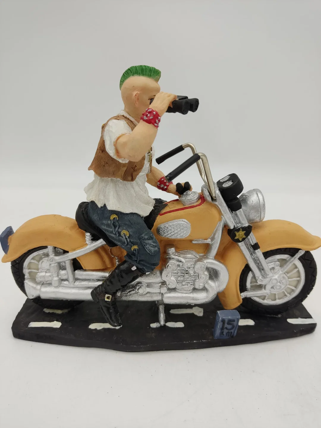 Bikerfigur 16cm hoch – Bild 2