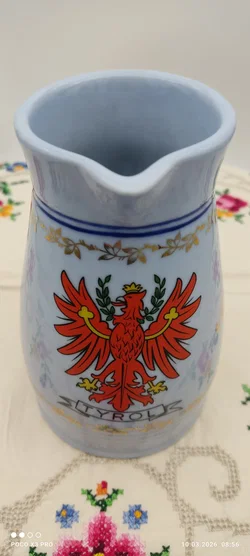 Lilien Porzellan Weinkrug 'Wörthersee' | Souvenir-Schatz - Bild 2