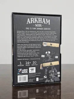 Arkham Noir, Fall 2: Vom Donner gerufen - Gesellschaftsspiel - Asmodee Germany  - Bild 2