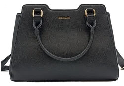 Igolumon Damen Henkeltasche schwarz - Bild 2