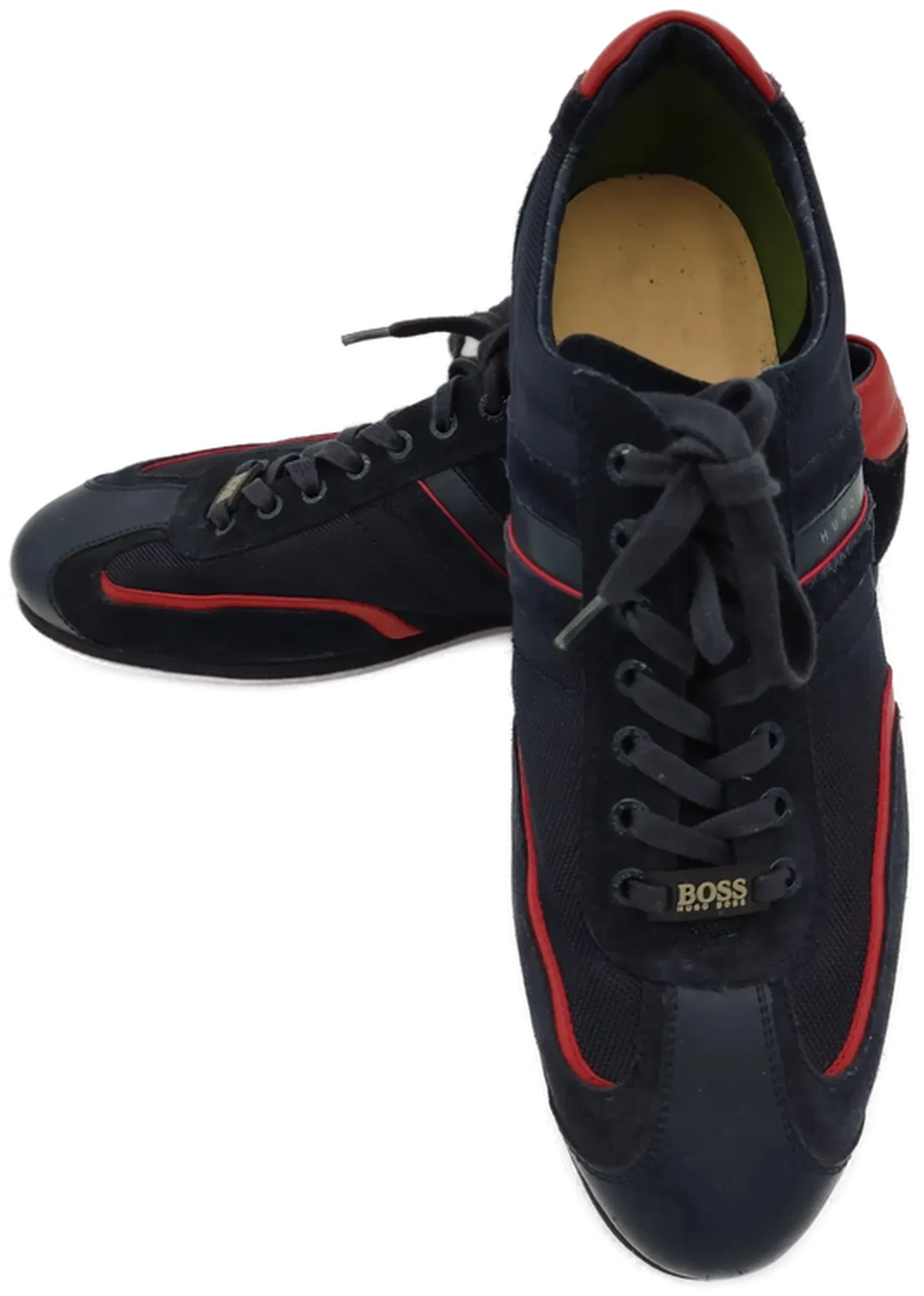 Hugo Boss Herren Schuhe marine/rot Gr. 46 - Bild 1