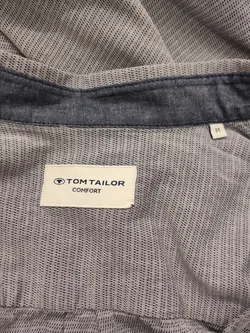 Herrenhemd Tom Tailor Baumwolle Unifarben | Casual-Essenz - Bild 4