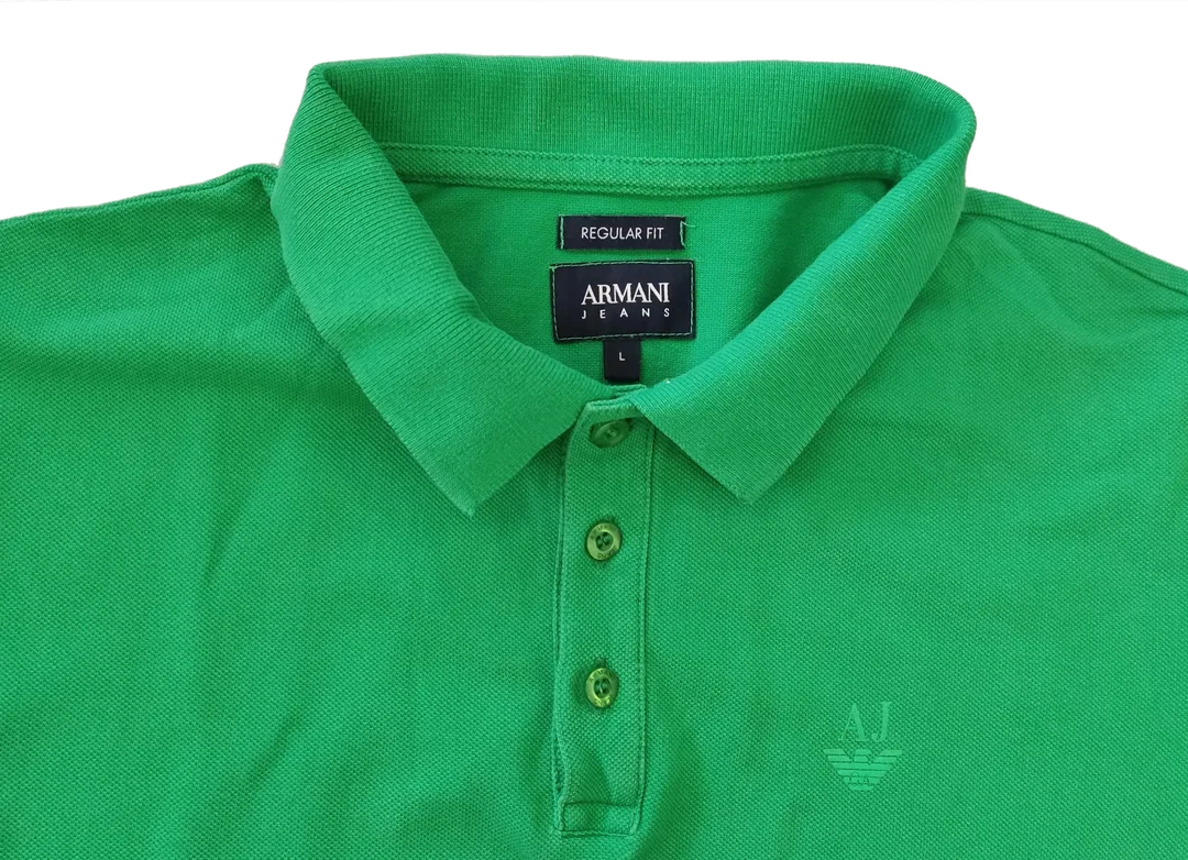 Armani Jeans Herren Hemd grün Gr. L  – Bild 3