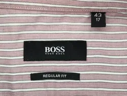 Boss Herren Hemd gestreift Gr. 43 - Bild 4