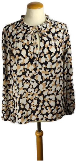Bluse Damen Sonstige Bedruckt Gr. 38 | Casual-Charme - Bild 1