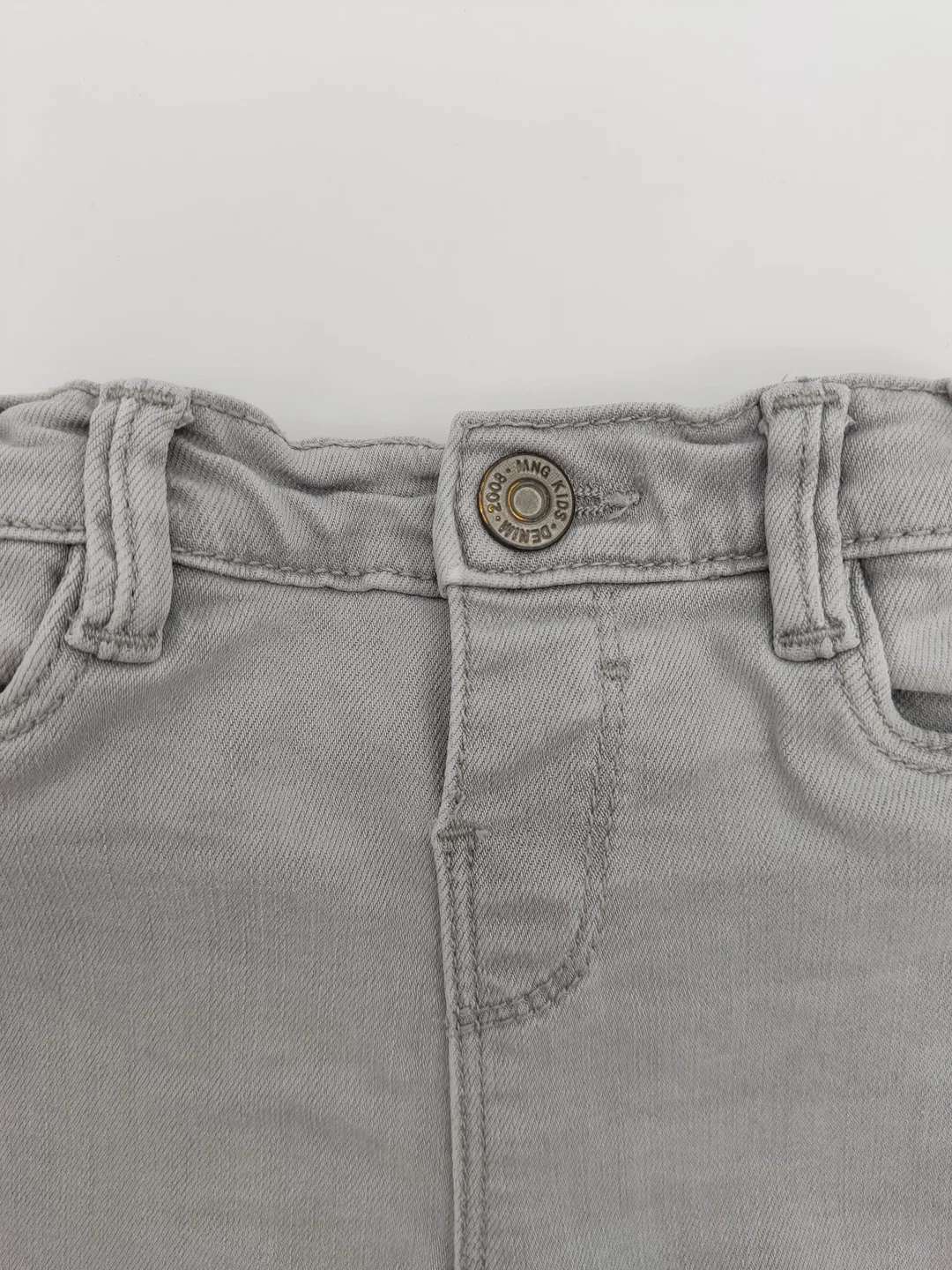 Mango Kinder Jeans grau Gr.104 – Bild 3