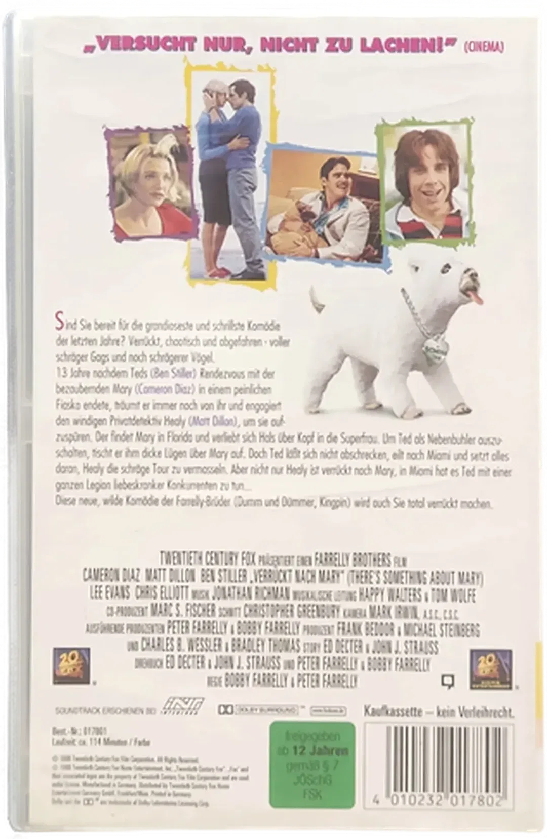 VHS "Verrückt nach Mary" – Bild 2