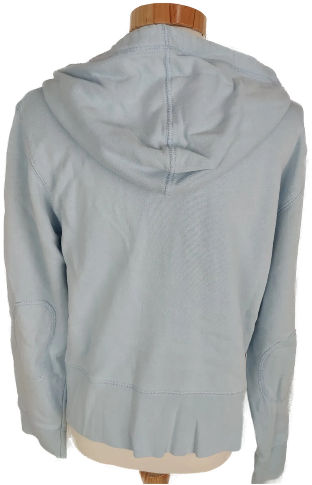 Sweatjacke "Tom Tailor", langarm mit Kapuze, hellblau, Größe XL – Bild 3