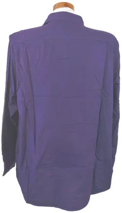 CANDA von C&A Herrenhemd, violett - Gr. XXL 45/46 - Bild 3