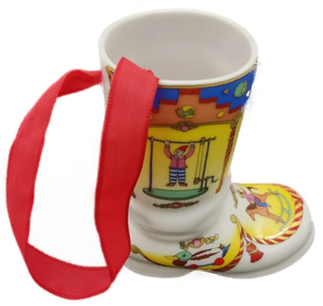 Hutschenreuther Weihnachtsstiefel 2000 Porzellan – Bild 4