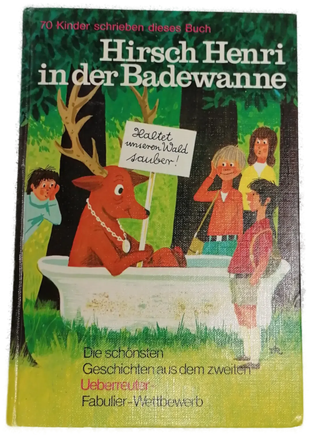 Hirsch Henri in der Badewanne  - Bild 1