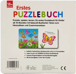 Buch "Erstes Puzzlebuch (Mit 4 Puzzles)" für Kinder ab 18+ Monate – Vorschau 2