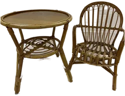 Rattan Kinder Sitzgarnitur - Bild 1