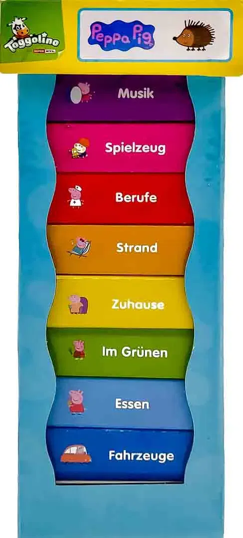  Buch Toggolino Peppa Pig 8 kleine Bücher in einer Box - Bild 1