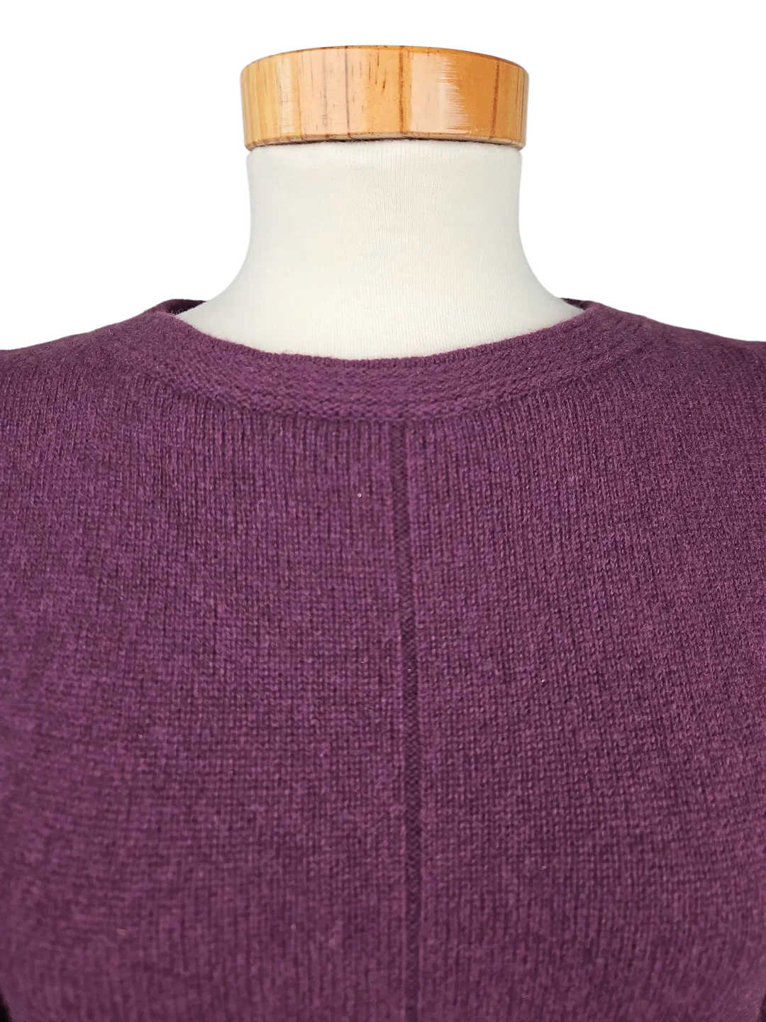 Christian Berg Damen Kleid (Merinowolle), purpur - Gr. S/36 – Bild 4