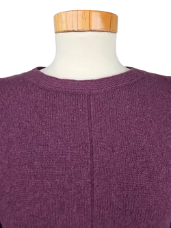 Christian Berg Damen Kleid (Merinowolle), purpur - Gr. S/36 - Bild 4