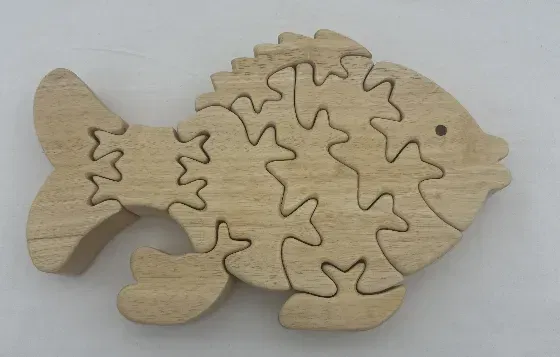 Fisch Holzpuzzle - Bild 4