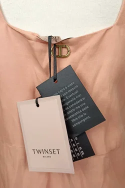 Twinset Milano Damenetuitkleid lachs Gr. XS – Vorschau 4