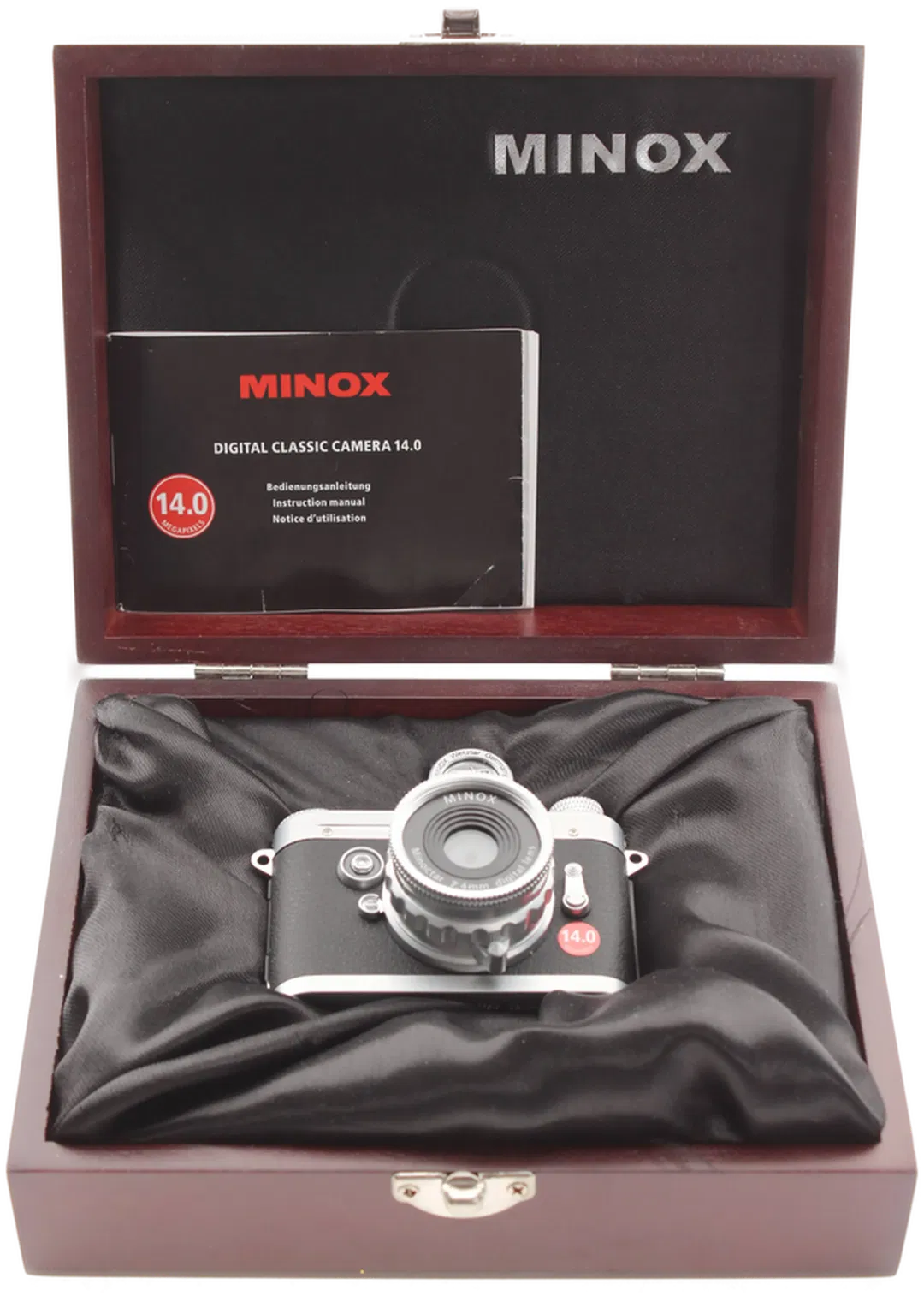 MINOX Digital Classic Camera 14.0 – Designkamera – mit Holzbox - Bild 3