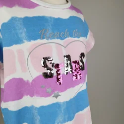 Plaza Italia Mädchenshirt - 7-8 Jahre / Tie-Dye Look - Bild 4