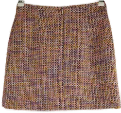 Damenrock EUR 34 Aus Mischfaser | Herbstlicher Tweed-Look – Vorschau 2